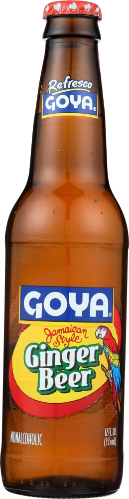 Goya Ginger Beer, Jamacian Style, 12 oz, 6 pack