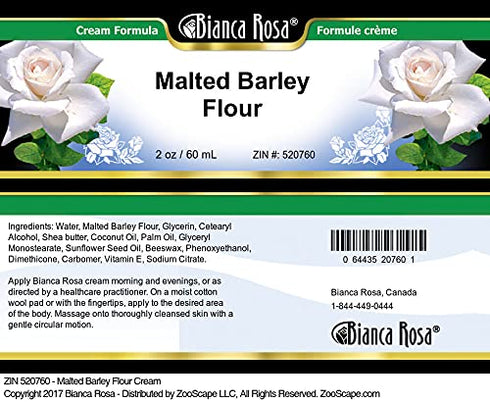 Bianca Rosa (2 oz, 520760) 2 Pack Malted Barley Flour Cream ZIN: