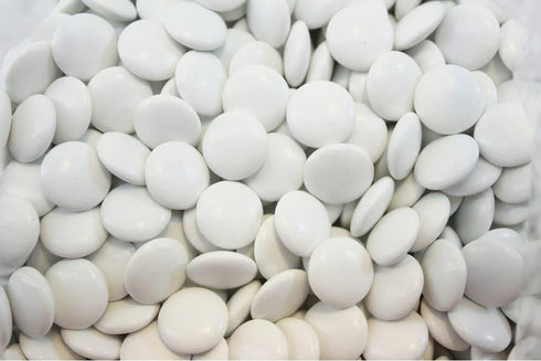 Bayside Candy White Mint Lentils - White Mini Pastel Chocolate Mint Lentils