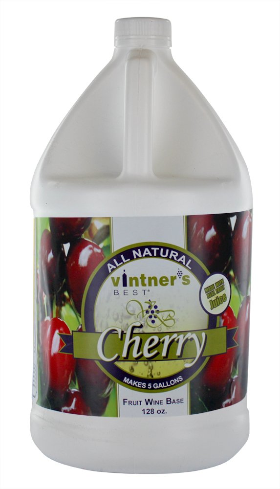 LD Carlson Vintners Best Fruit Wine Base-Cherry,128 oz