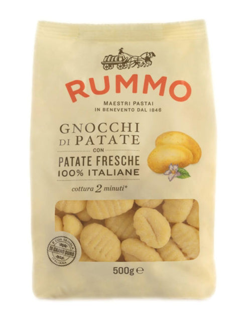 Rummo Gnocchi Di Patate - Potato Gnocchi Pasta, Organic Potatoes, Dry Italian