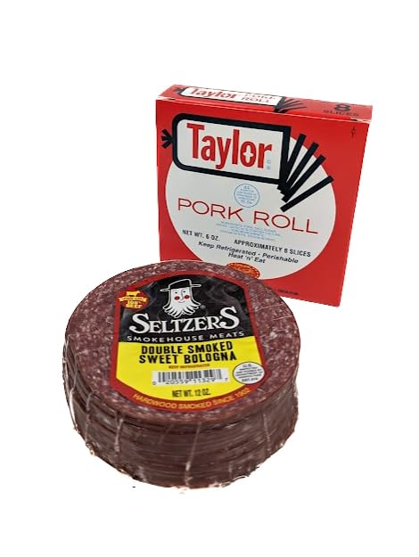 Generic Taylor Pork Slices 6 oz (Pack of 2) and Seltzer's Double Smoked