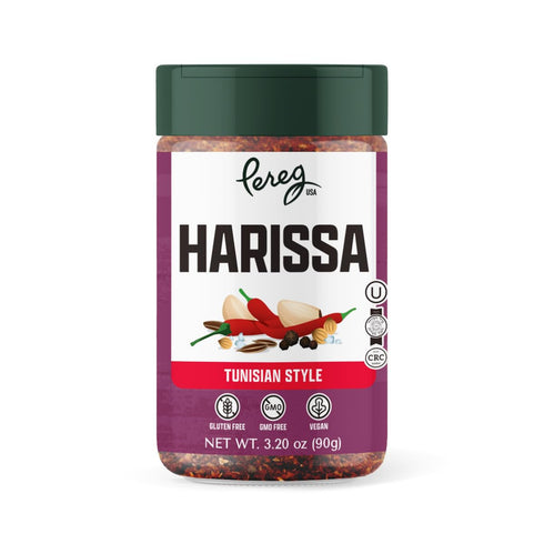 Pereg Mixed Spices - Harissa Seasoning 3.2 Oz, Tunisian Style Spice Blends, Vegan, Kosher Certified