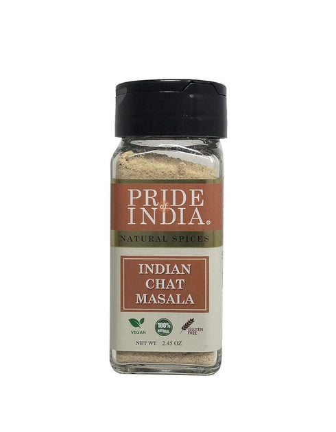 Pride of India Chat Masala Powder 2.45 oz | Indian Chaat Masala