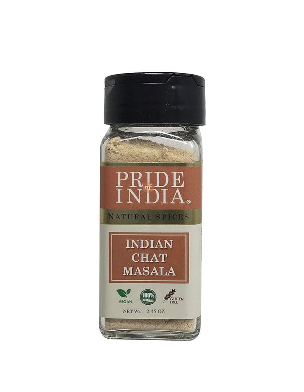 Pride of India Chat Masala Powder 2.45 oz | Indian Chaat Masala