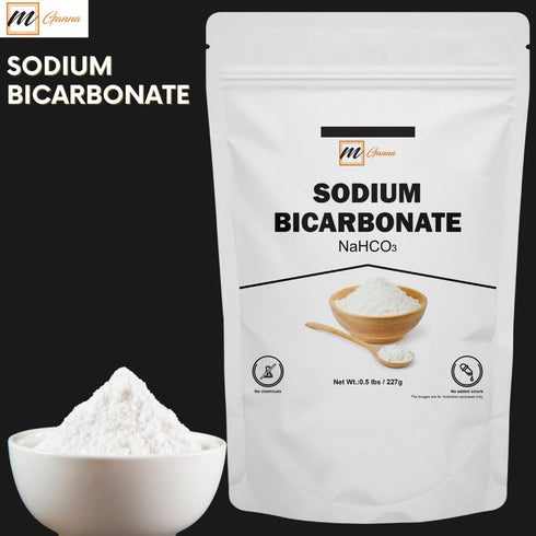 100% 454 1 lbs mGanna Sodium Bicarbonate/Baking Soda g / Versatile & Pure for Household and DIY Use