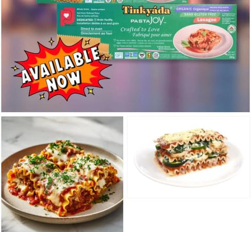Tinkyada Pack, 8 Pack Elbow, Organic Gluten-Free Brown Rice Pasta Variety Spaghetti, Lasagne & Penne Certified Organic