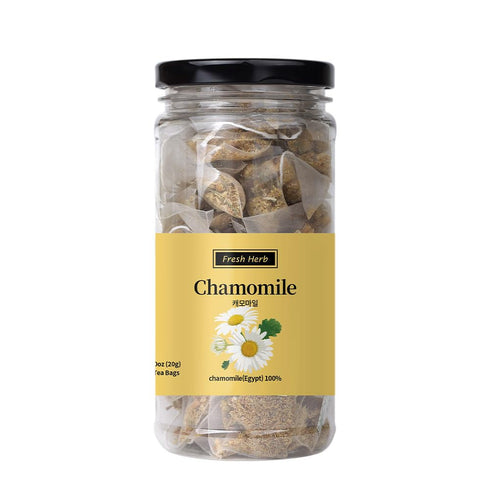 SHINSUN YAKCHO Chamomile Tea 20 Teabags in a Plastic Bottle Warm Tea 0.7oz Korean
