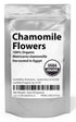 EarthWise Aromatics 1 lb (16oz) 100% Organic Chamomile Flowers - - Herbal Tea - Organic - Flor de Manzanilla