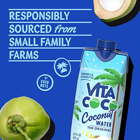 16.9 Oz Vita Coco Pure Coconut Water, Fl
