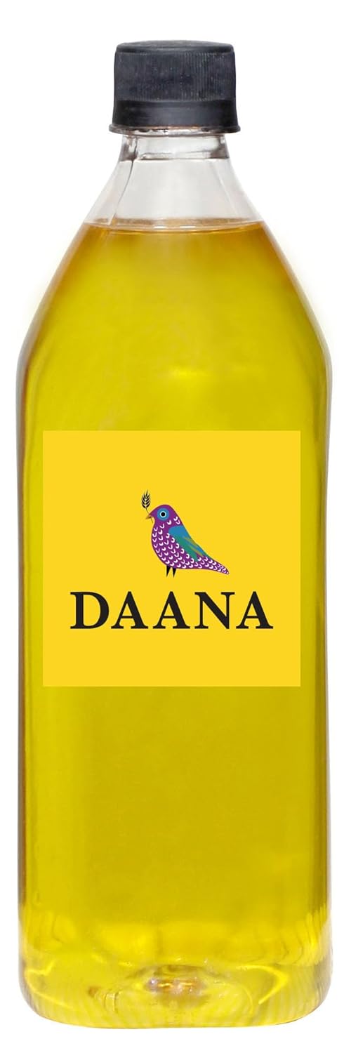 (34 oz) Daana Peanut Oil: CERTIFIED USDA ORGANIC, EXTRA VIRGIN, COLD PRESSED Fl