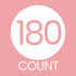 16 180 Count DISTINCTIVS Pink and Gold Sweet Birthday Party Favor Chocolate Kisses Candy Stickers, Sweet Sixteen