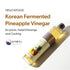 300ml (10 oz) NONGBU PLUS Korean Fermented Pineapple Vinegar Juice, Salad Dressing, and Cooking Vinegar