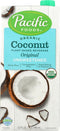 Pacific Natural Foods Organic Coconut Beverage Unsweetened Original -- 32 fl oz - 2 pc