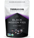 Terrasoul Superfoods Organic Black Mission Figs, 1 Lb - Fresh | Sun-Ripened