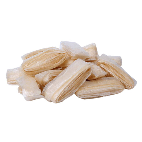 8M/26FT 32mm (50mm Natural Hog Sausage Casings Edible Dry Pig Casings, Stuffed Diameter Flat Diameter), Drying Casings