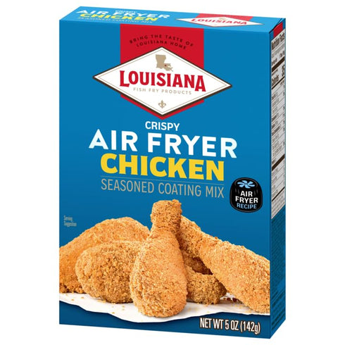 5 Oz Louisiana Fish Fry Air Fryer Chicken Seasoned Coating Mix