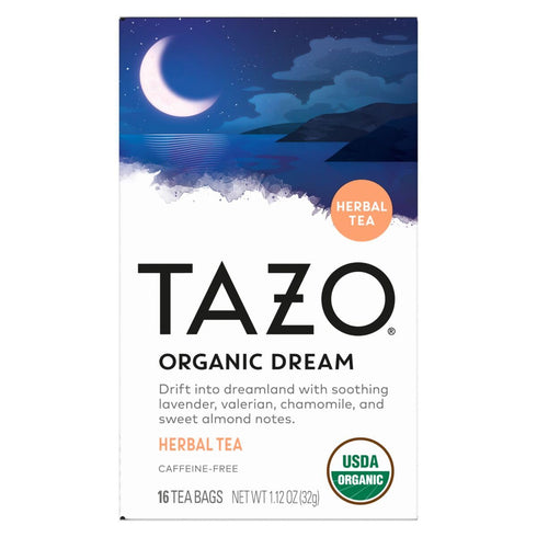 (1ea) Pack) TAZO Herbal Tea Tea Bags Mint, Chamomile, Organic Dream, Wild Sweet Orange (Unsweetened) & Passion (Variety