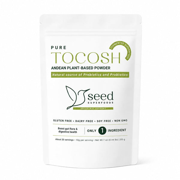 SEED Tocosh (7oz) - 100% Natural Fermented Potato Pulp Powder for Digestive Health,