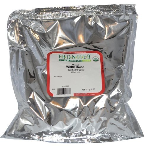Frontier Bulk Onion Minced, ORGANIC, 1 lb. package - 2PC