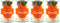 Generic Sliced Carrots (Pack Of 4 Cans) 15 oz. Each