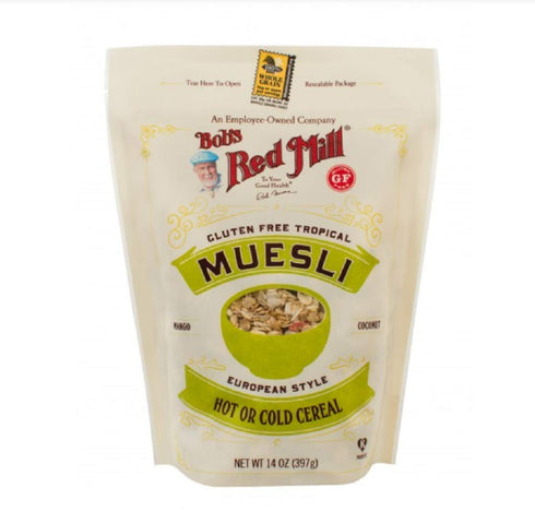 Bobs Red Mill Muesli Bob's Red Mill New European Style Hot or Cold Cereal Museli 14oz,
