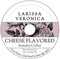 Larissa Veronica Cheese Flavored Sumatra Coffee (Single Serve K-Cup Pods) (Gourmet, Naturally Flavored, Whole