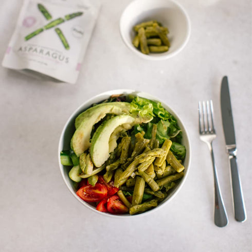 Pack (12 Pack) POSHI Marinated Vegetables Variety | Asparagus, French Beans, Cauliflower, Artichoke | Keto, Vegan