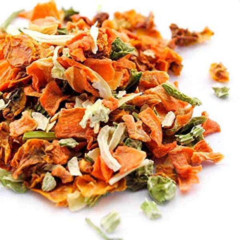 10 oz Vegetable Soup Blend Dried Dehydrated Vegetable Flakes Reclosable Bottle To Make Ramen Noodle Soup