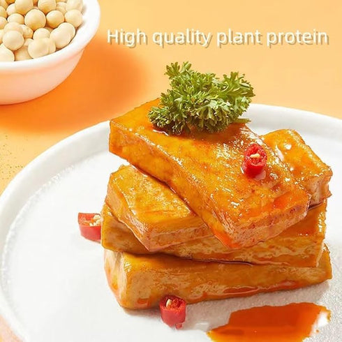 GDFFKS Pack, 20 Packaging, Essential440g15.5Oz, Spicy Dried Tofu Snacks, Multi-Flavor Dried Tofu, Chinese Specialty