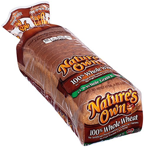 by Nature's Own Loaf of Nature's Own Whole Wheat Bread