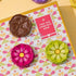 6 Chocolate Card Gift Box, Individually Wrapped Chocolate Flowers, Food Sweets Candy Gift Greeting, Holiday Present