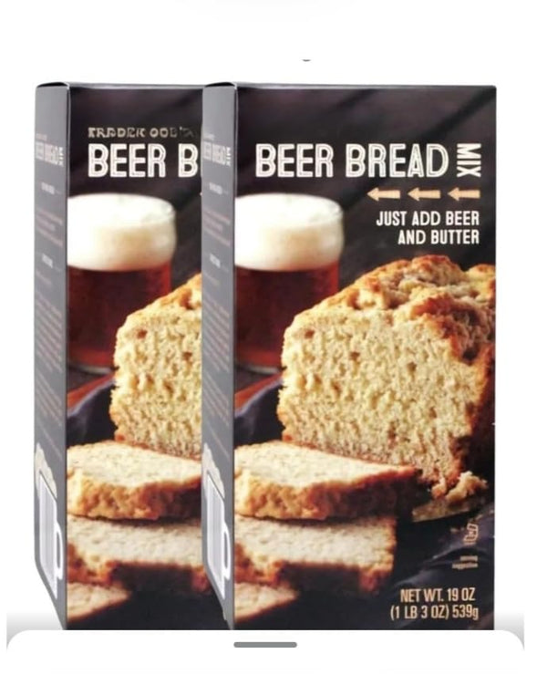 Generic Beer Bread Mix 19oz 539g Two Boxes