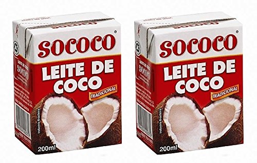 Sococo Thick Coconut Milk 200ml (Pack of 02)