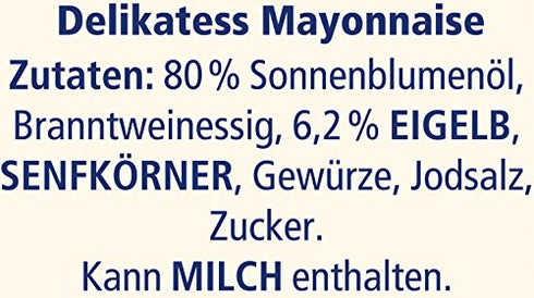 Thomy 250ml Mayonnaise