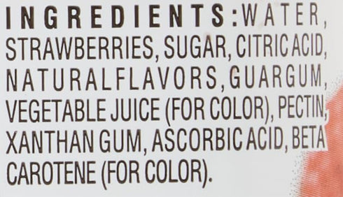 64 Torani Real Fruit Smoothie Mix, Strawberry, Ounce