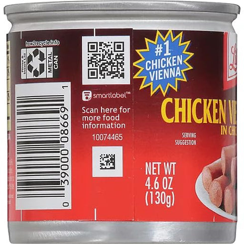 Libbys Chicken Vienna Sausage 24 Pack