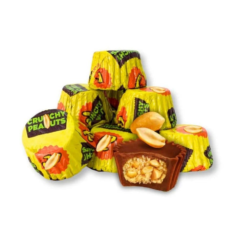Zenya Tea Shop 5 lb 250 Crunchy Peanut Butter Cup Candy Miniatures Bulk Bag - (Approx. pieces)