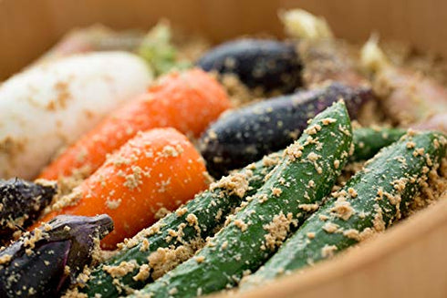 Isesou 17.5oz) Bran Nuka Miso. You can make Japanese pickles by adding cut vegetables (cucumbers, carrots, eggplants