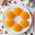 '-1lbs Individually Wrapped Fruit Gem Soft Candy Only Orange Flavor