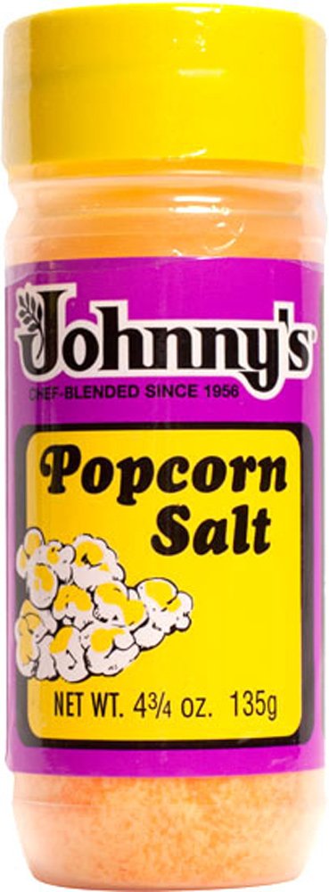 Johnny's Gluten Free Popcorn Salt, 4.75 oz (2 Pack)
