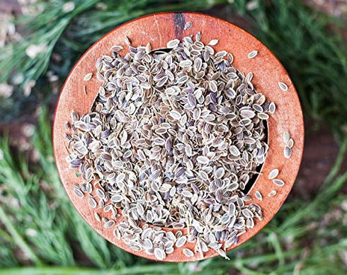 Food to Live - Dill Seeds Whole, 7 Ounces, Kosher, Raw, Vegan
