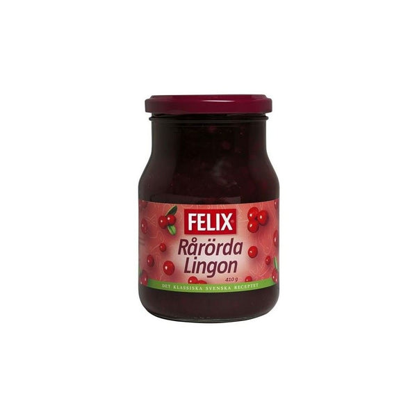 Felix Rarorda Lingon Lingonberry Jam (410g) - Pack of 2