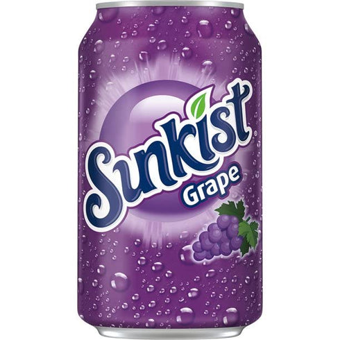 Sunkist 12Oz 24/Cs Grape Soda
