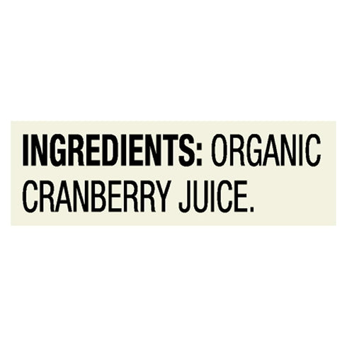 32 oz (Pack 6) R.W. Knudsen Organic Just Cranberry Juice, fl