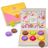 Chocolate Card Gift Box, 6 Individually Wrapped Chocolate Flowers, Food Sweets Candy