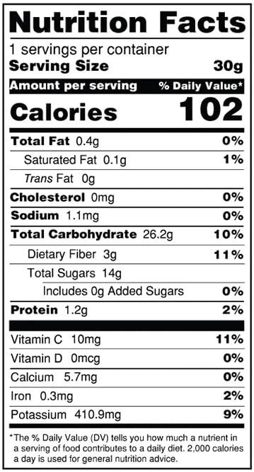 2oz (56g) Health Ranger Select Freeze-Dried Organic Banana