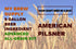 American Pilsner ALL GRAIN 5 gal Beer Home brew Ingredient Kit -