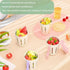 500ml Portable Salad Fruit Cup with Fork Leakproof To-Go Breakfast Yogurt Cup Double-Layer Strainer Design for Picnic