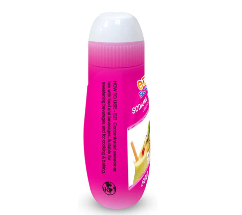 EZ-Sweetz Sodium Saccharin Liquid Sweetener, 2 Pack 1.42oz - 600 Servings/Bottle